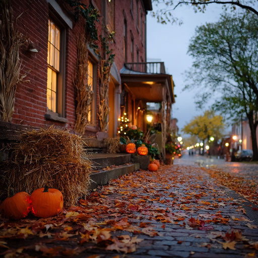 Autumn Festivities and Subtle Halloween Decorations