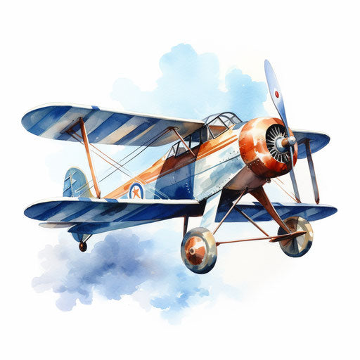 Air illustration in Watercolor Art style