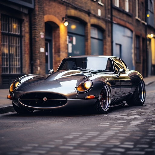jaguar e type car Body Modifications