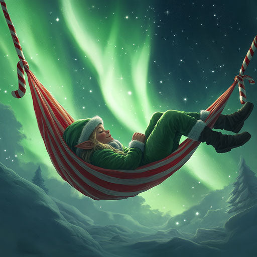 Comprehensive Christmas Elf Holiday Artwork