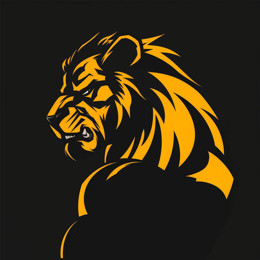 Strength and energy: powerful logo for a gym