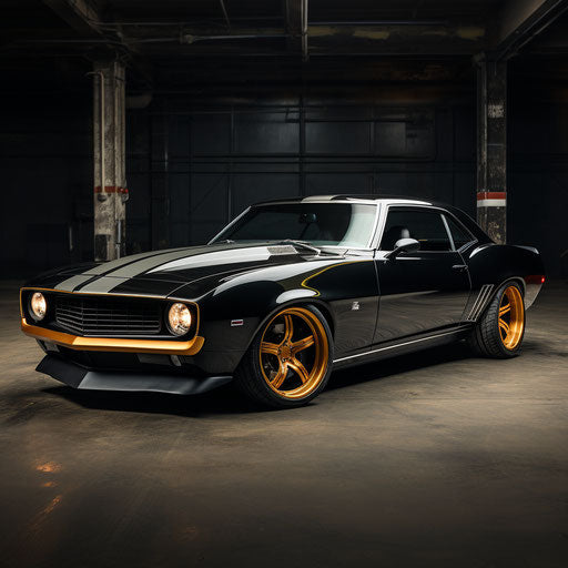 Luxury variant Chevrolet Camaro classic car with high-end finishes