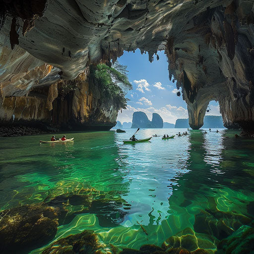 Railay Beach Majestic Scenic Photos