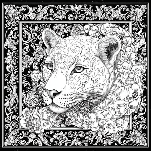 Discover Panther Coloring Page - Creative Fun Awaits