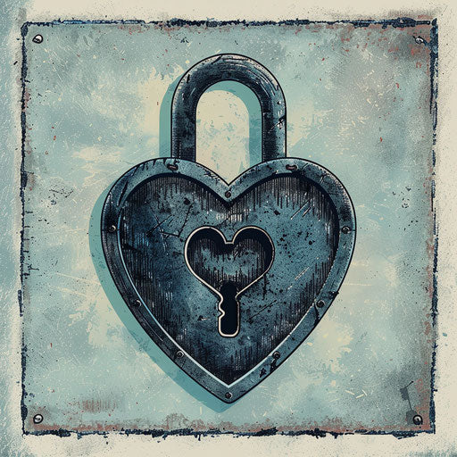 Locked Heart with Key