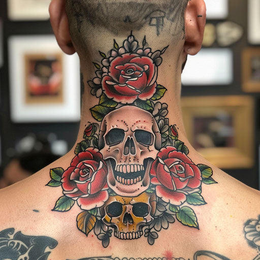 Neck Tattoos For Men Tattoo Design Kit