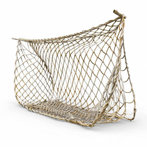 Photo-realistic net clipart against white background