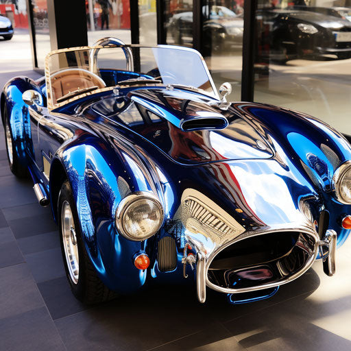 Chrome AC car Shelby Cobra