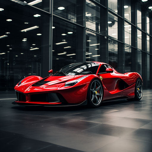 Classic side view of LaFerrari