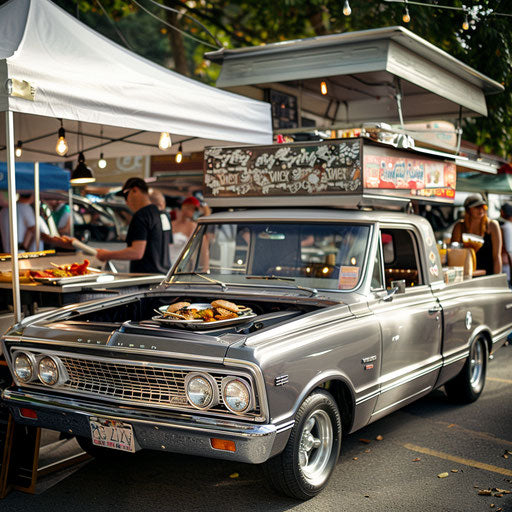 1967 Chevy Bel Air transformed into gourmet food truck