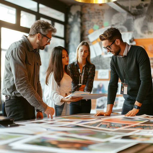 Creativity of an advertising team during a pitch