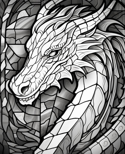 Zen dragon, cottagepunk style, bamileke art, captivating