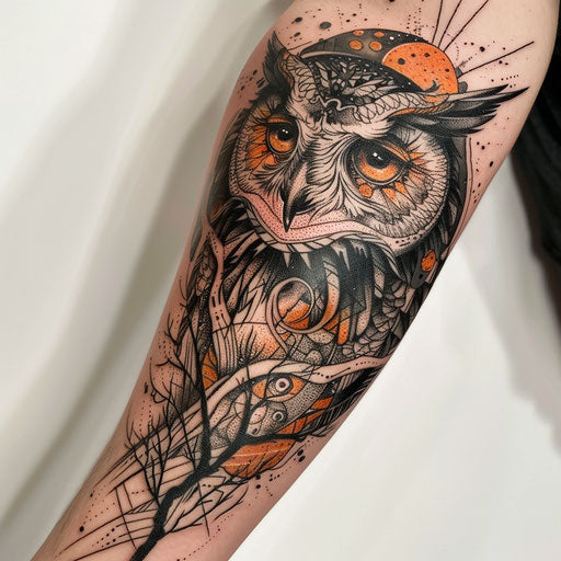 Inspiring tattoos with mystical themes, in the style of David Palumbo