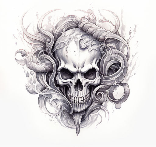 Ghost tattoo designs for teenagers