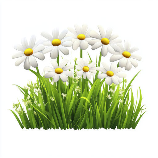 3D Spring on Flat White Background, Isolated Clipart