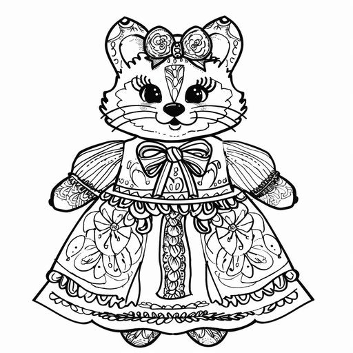 Casual dress with cheerful animal prints, great for kids