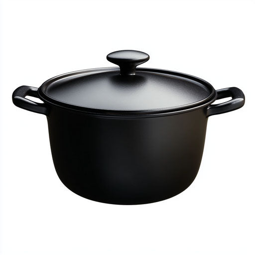 Realistic illustration of a cook pot, high resolution, isolated