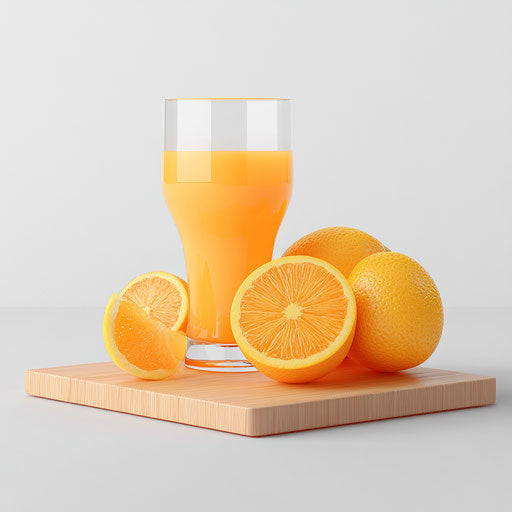 3D sunny in photo realistic style with a flat white background, isolated clipart