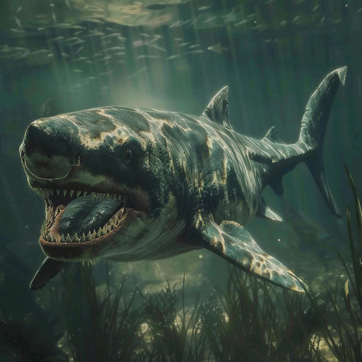 Prehistoric shark bringing the past to life