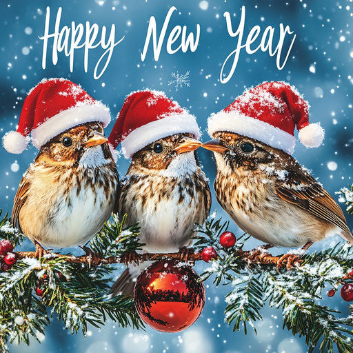 Radiant New Happy New Year Pic Festive Packs