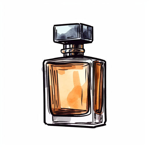 Scent clipart in Minimalist style, on white background