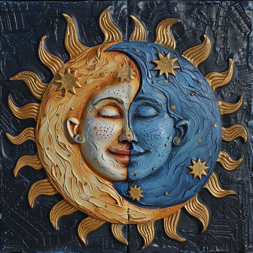 Sun and moon design, Guy Aitchison style