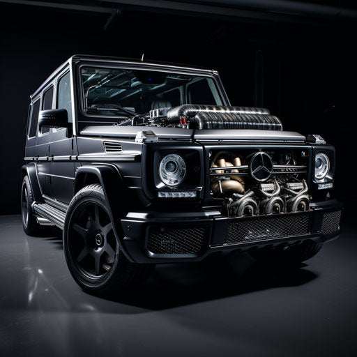 Classic supercharger intakes Mercedes Benz G Wagon