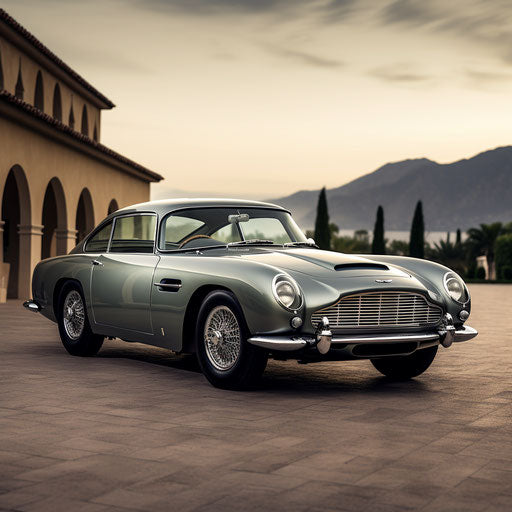Aston Martin DB5 luxury variant with high-end finishes
