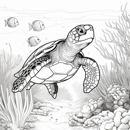 Disney Turtle Coloring Pages Beautiful Sea Turtle Coloring Pages