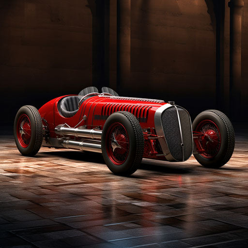 Classic 2-seater car