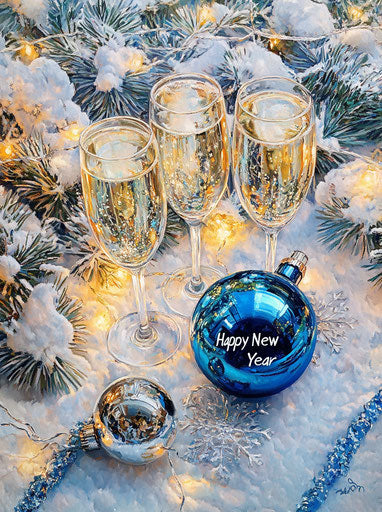 Cheerful Images On Happy New Year Holiday Packs