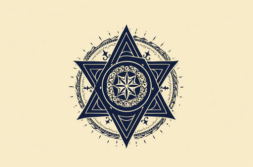 European symbol in tattoo form