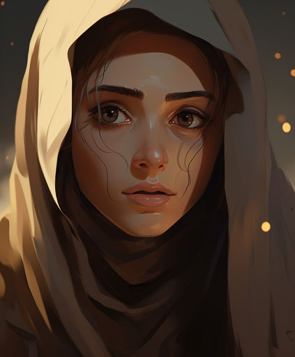 Muharram quotes, Muslim women, charming character style