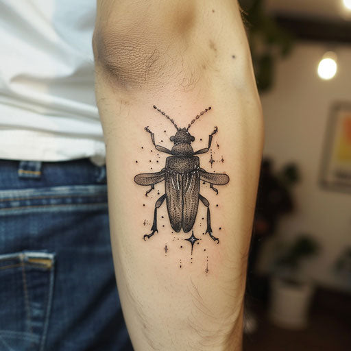 Small meaningful tattoos with dreamy landscapes and fantasy creatures