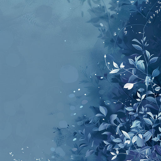 Photo-realistic attendance clipart on flat indigo background