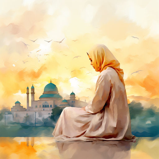 Deer clipart in the style of Impressionistic Art, on white background