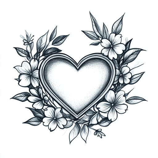 Heart Tattoo On Hand Tattoo Blueprint Kit