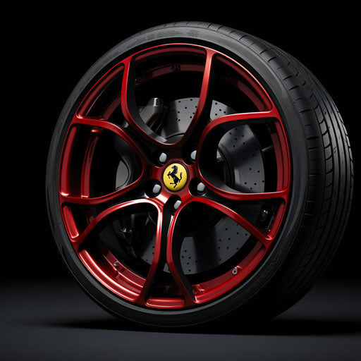 LaFerrari classic wire-spoke wheels