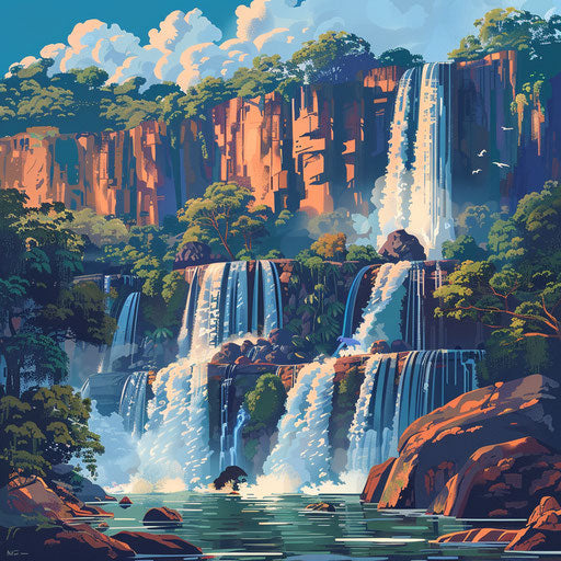 Athirapally Falls Gorgeous Scenic Wallpapers