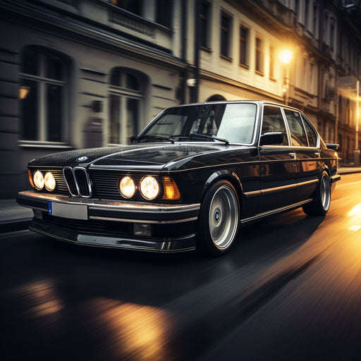 Classic optical tuning of BMW 7 series
