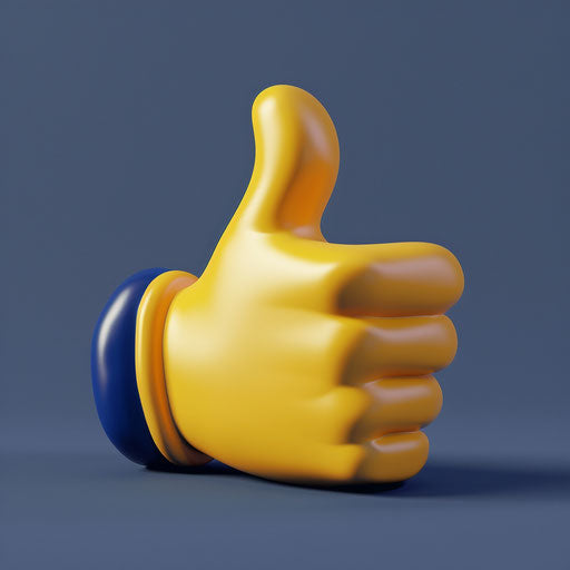 Fun Thumbs Up Emoji for Educational Tools