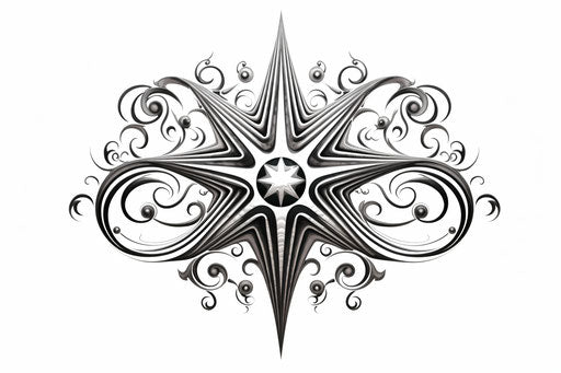 Star Tattoo that shines