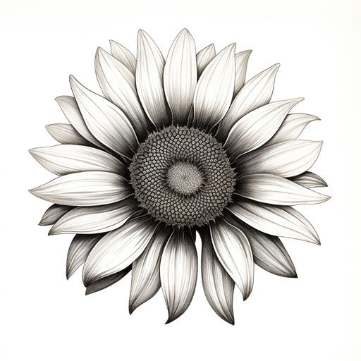 Sunflower in full bloom