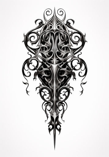 Tribal Tattoo - Fusion of Traditional and Modern Art