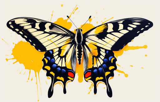 Butterfly tattoo - Artistic flight on your skin