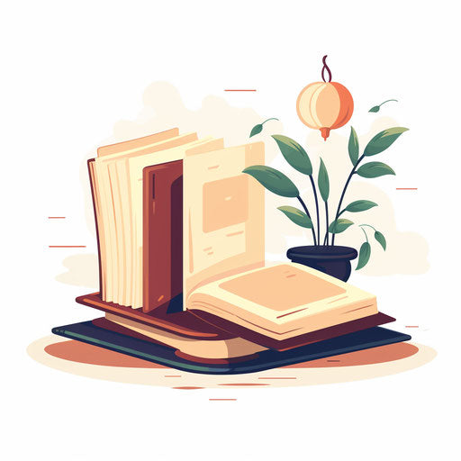 Minimalist Art Styled Bible Graphics: 4K Vector Art