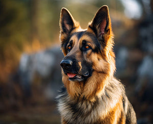 Joyful Play: Pictures Of German Sheperd Dogs at Their Happiest
