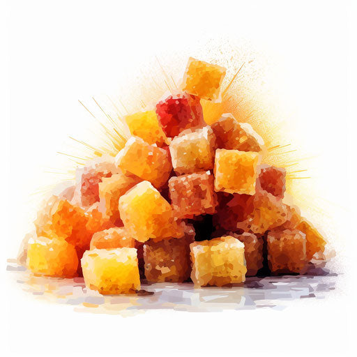 Sugar Clipart in Impressionistic Art Style: 4K Vector & SVG