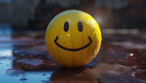 Laughing Emoji for Mindfulness and Meditation Apps