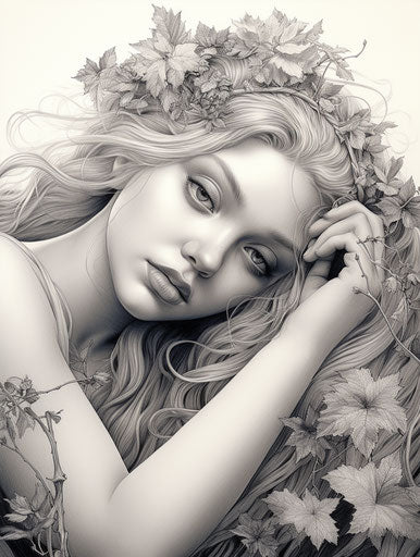 Enjoy Fairy Coloring Pages - Creative Leisure Time